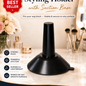 Styling Holder With Suction Base